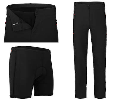 BERGSON PORVOO: Radhose, Sitzpolster & Ripstop